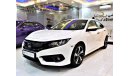 هوندا سيفيك UNDER WARRANTY UNTIL 2023 ( ORIGINAL PAINT ( صبغ وكاله ) AMAZING Honda CIVIC 2019 Model!! in White C