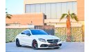 مرسيدس بنز C 63 AMG | 3,701 P.M  | 0% Downpayment | Full Option | Spectacular Condition