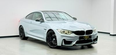 بي أم دبليو M4 STD 2017 BMW M4 Competition Coupe, Full BMW Service History, Carbon Fiber Package, Fully Loaded, GCC