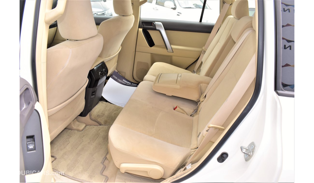 Toyota Prado AED 2250 PM | 0% DP | 4.0L EXR 4WD V6 GCC WARRANTY