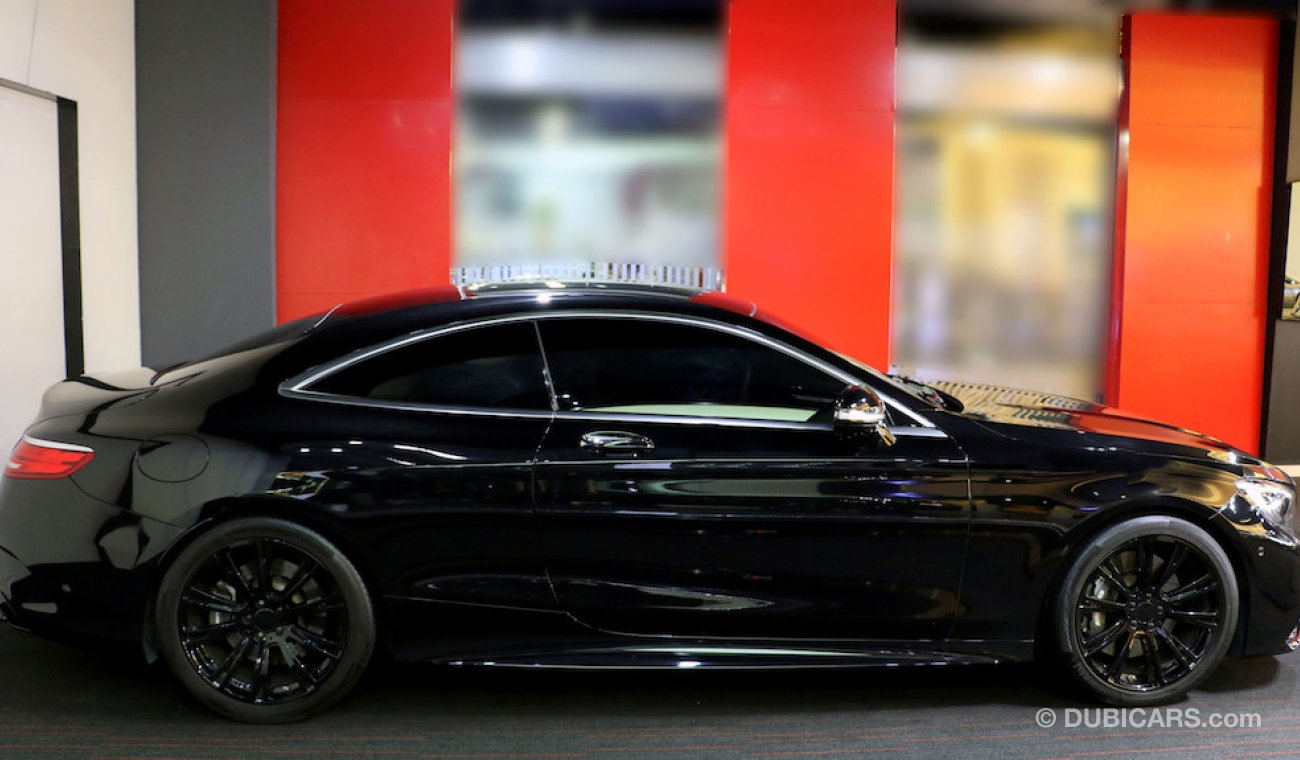 Mercedes-Benz S 63 AMG Coupe with Brabus kit