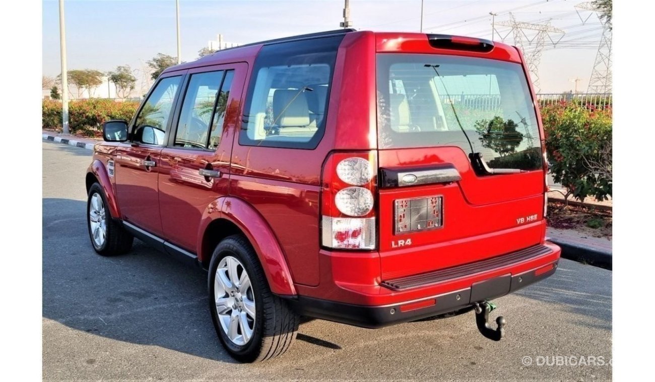 Land Rover Discovery HSE SPECIAL OFFER (1 YEAR FREE WARRANTY+INSURANCE )LAND ROVER LR4 2013 GCC IN PERFECT CONDITION