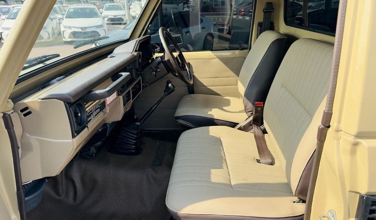 Toyota Land Cruiser Pick Up SINGLE CABIN | BULL BAR WITH LED LIGHTS | RHD | 1985 | (MT) | 4WD | 4.0L PETROL ENGINE