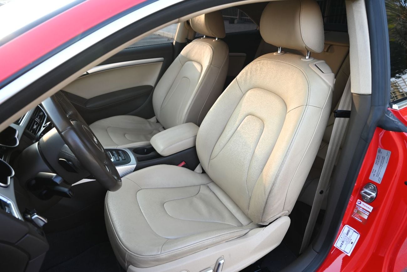 Audi A5 45 TFSI S-LINE - 0% DP - FULL AGENCY MAINTAINED - FIRST OWNER - AUDI A5 COUPE 4WD - GCC SPECS
