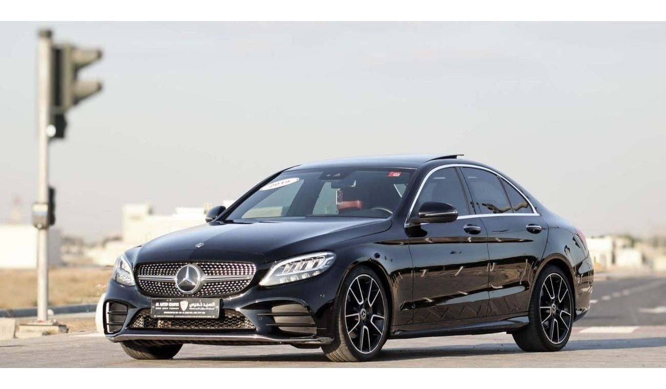 مرسيدس بنز C 200 Mercedes C200 2019 2.0 L GCC, original paint accident-free in excellent condition, 1794 P.M