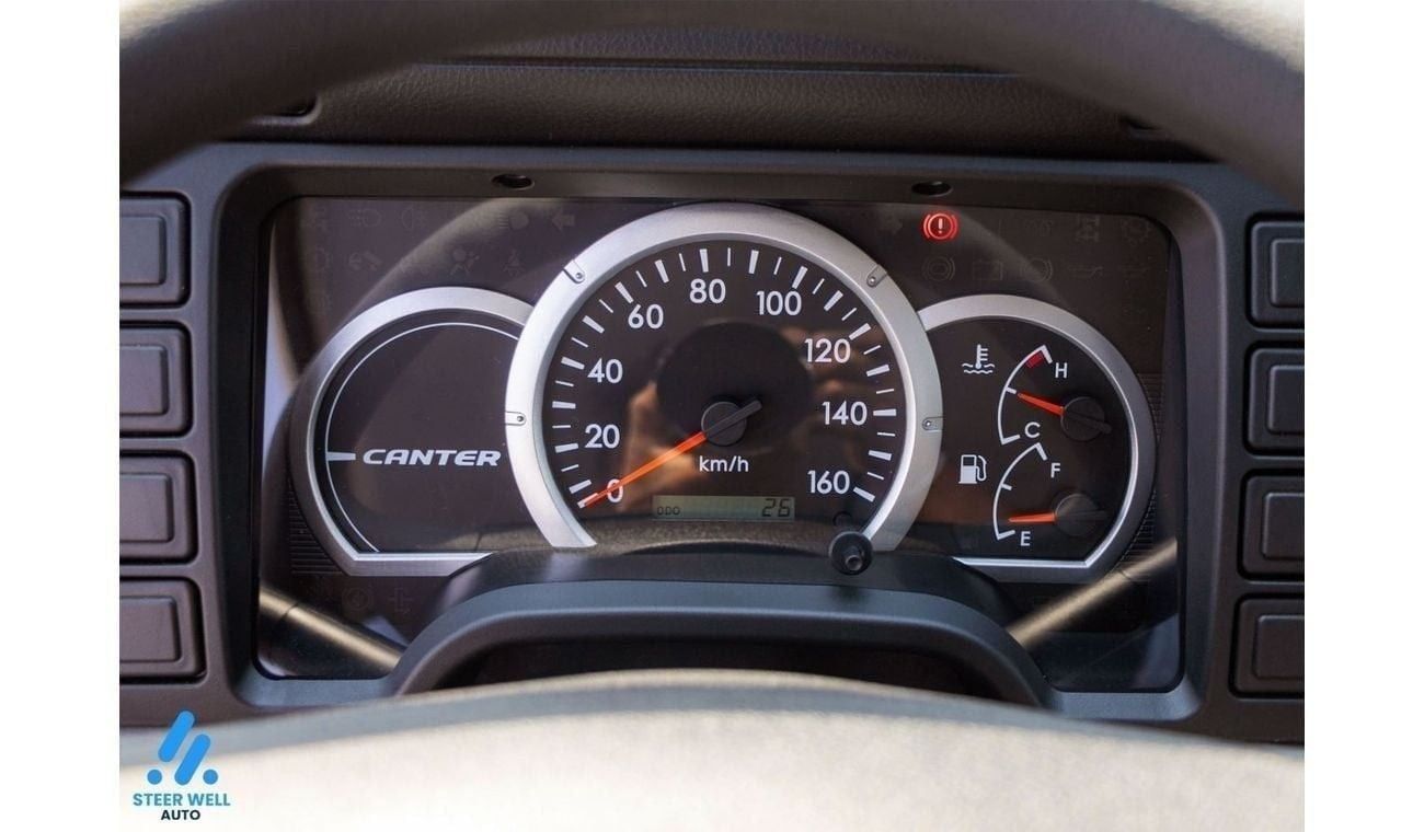 ميتسوبيشي فوسو كانتير Canter 2024 4.2L Euro 2 4x2 Diesel Long Chassis | 100L Fuel Tank | POWER STEERING