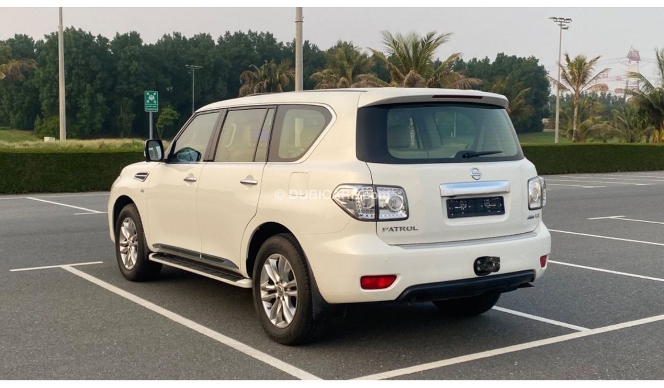 نيسان باترول LE بلاتينوم 1 على 1 رادار تحكم مسار كراسي كهرباء شاشات خلفيه خمس كاميرات بدون حادث بدون