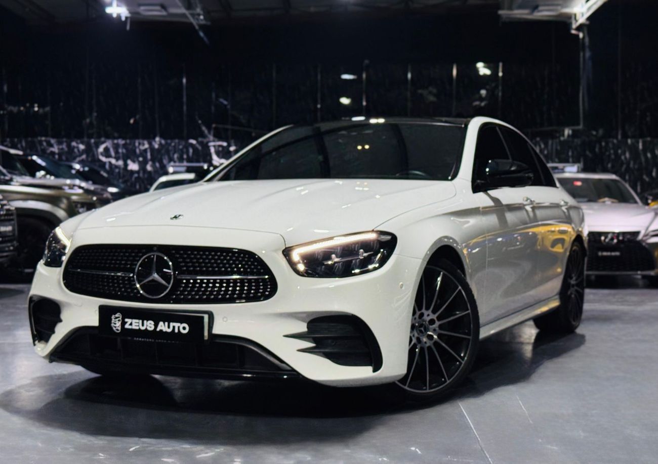 Mercedes-Benz E300 AMG 2.0L 023 Mercedes Benz E300, 2028 Mercedes Benz Warranty + Service Pack, GCC