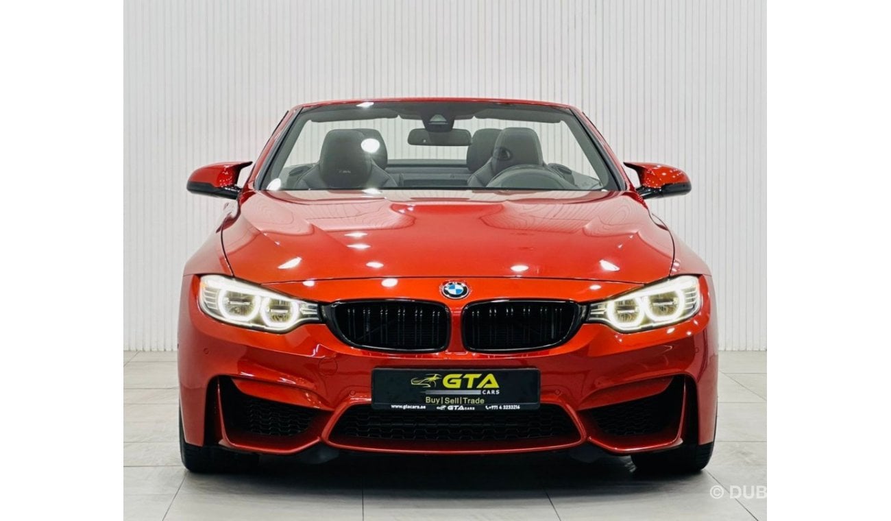 BMW M4 Std 2015 BMW M4 Convertible, December 2024 BMW Service Package, Low Kms, GCC