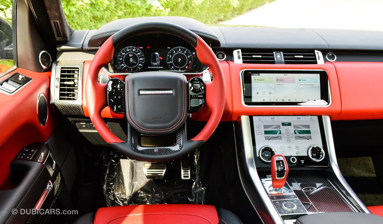 Land Rover Range Rover Sport SVR with Original Carbon Fiber