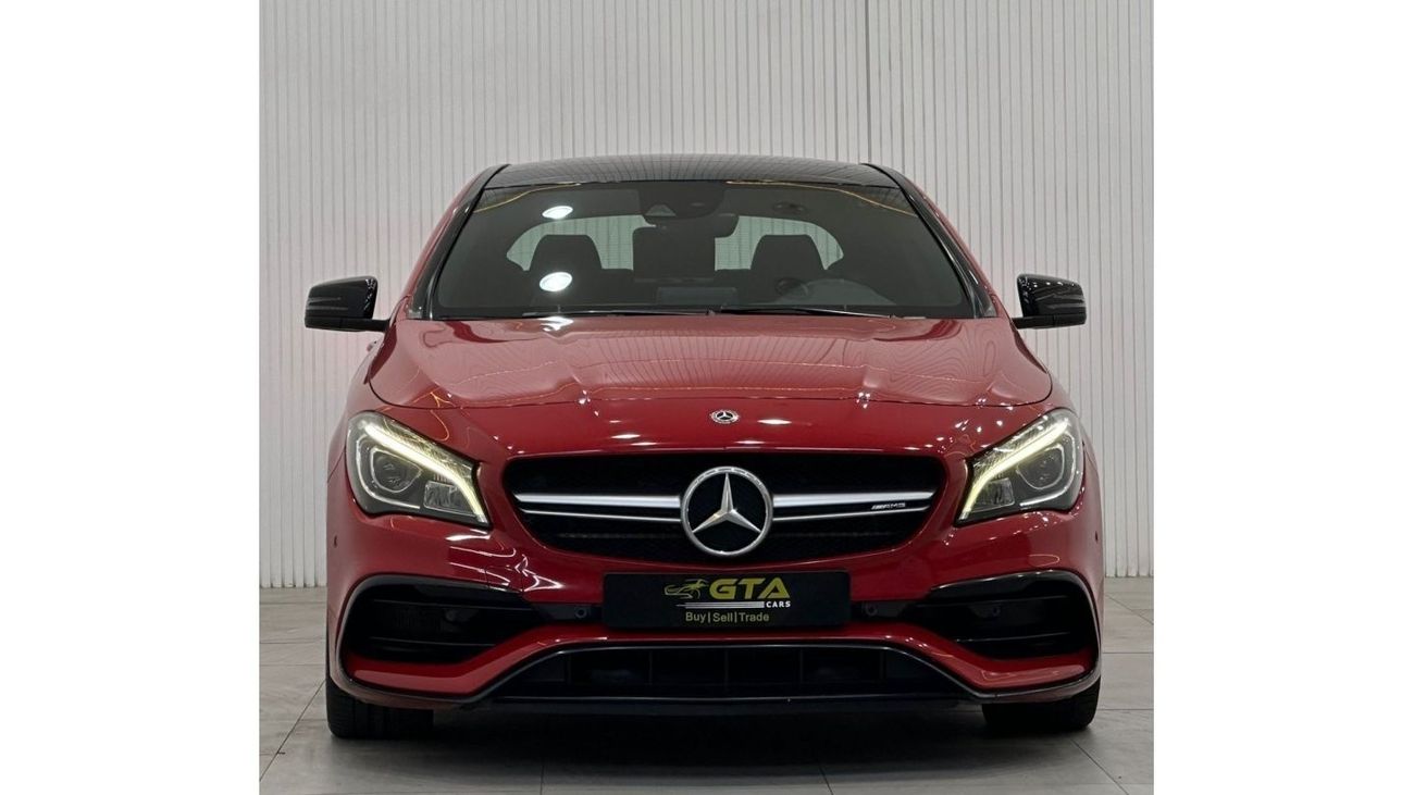 Mercedes-Benz CLA 45 AMG Std 2018 Mercedes Benz CLA45 AMG 4MATIC, Warranty, Service History, Full Options, GCC