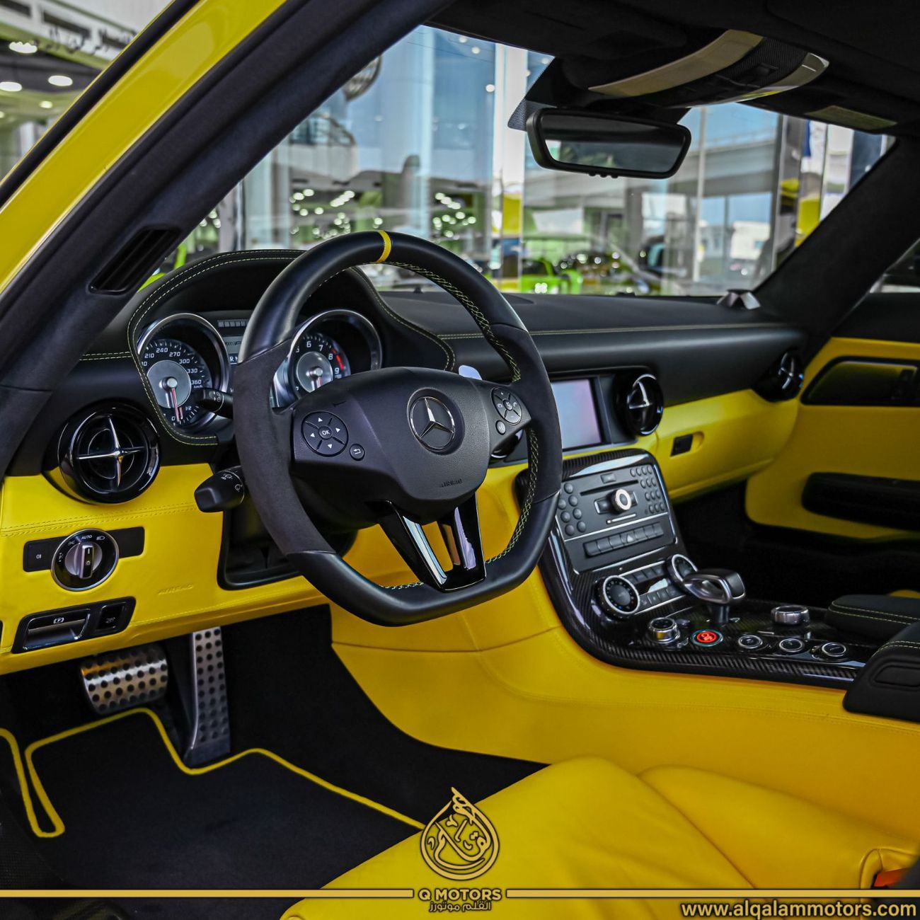 Mercedes Benz SLS AMG 2014 MERCEDES BENZ SLS BLACK SERIES GCC DONE ONLY 600KM