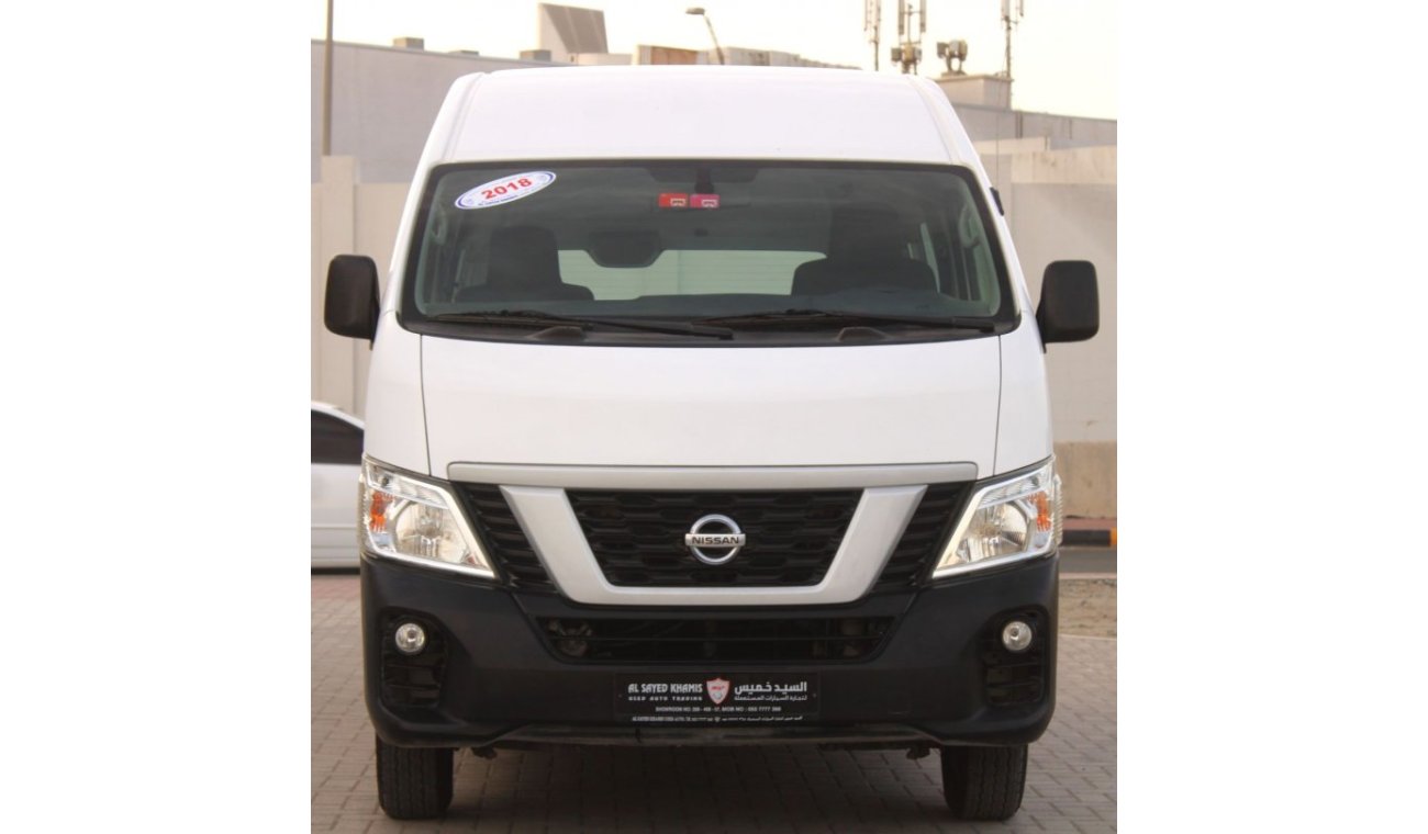 Nissan Urvan Panel Van High Roof Nissan Urvan 2018 High Roof, GCC, in excellent condition