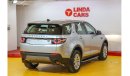 Land Rover Discovery Sport RESERVED ||| Land Rover Discovery Sport SE Si4 2017 GCC under Agency Warranty with Flexible Down-Pay