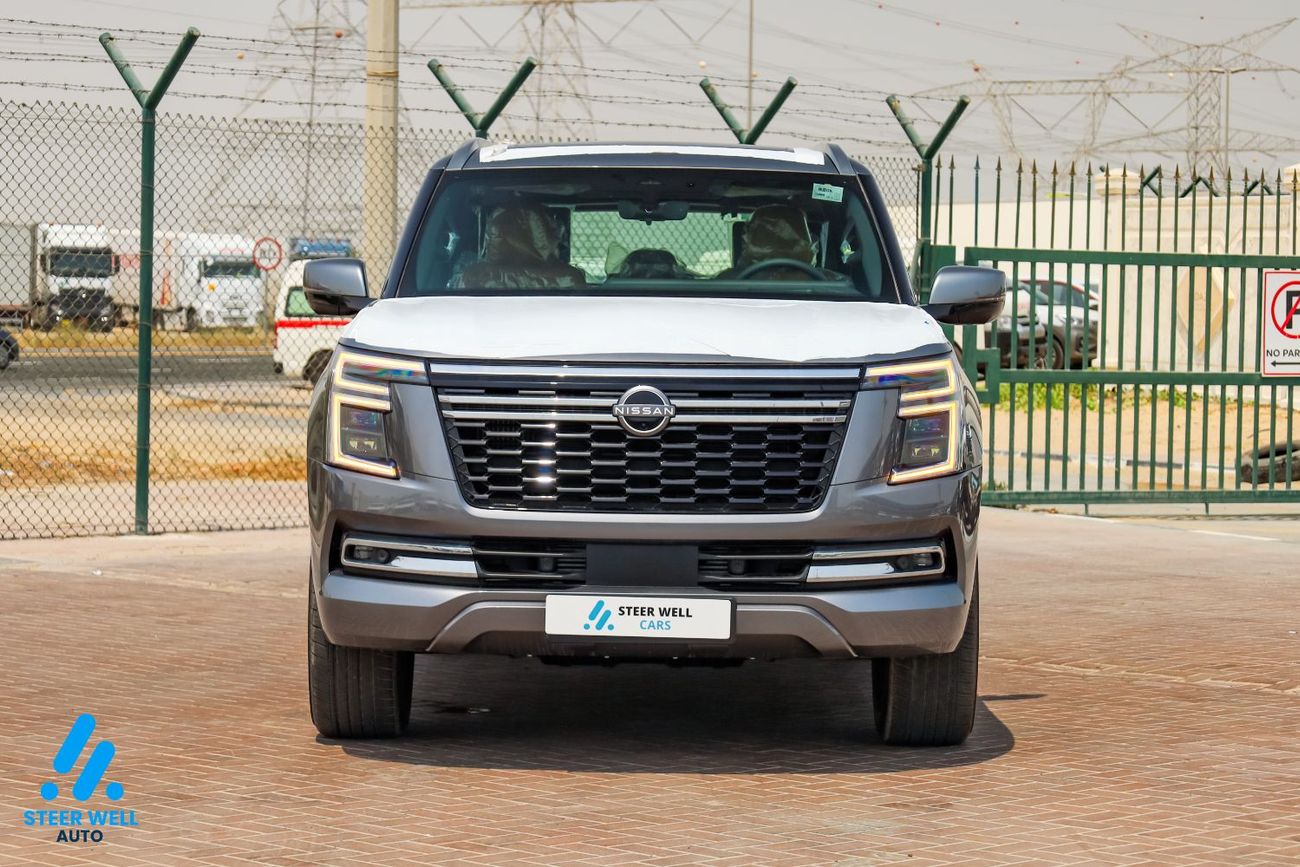 Nissan Patrol LE PLATINUM CITY 2026 GCC 3.5 Twin Turbo | TAN interior | AWD | 9AT | 8 Seater SUV | Export Only
