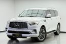 إنفينيتي QX80 2020 Infiniti QX80 Sensory, Warranty, Full Service History, Excellent Condition, Low Km, GCC