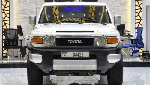 Toyota FJ Cruiser EXCELLENT DEAL for our Toyota FJ Cruiser ( 2010 Model ) in White Color GCC Specs