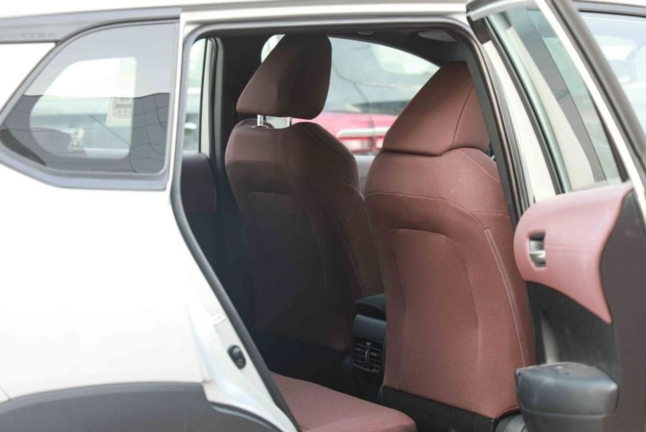 تويوتا كورولا كروس 2024 TOYOTA COROLLA CROSS 1.8 Hybrid MID - SILVER inside RED | Export Only