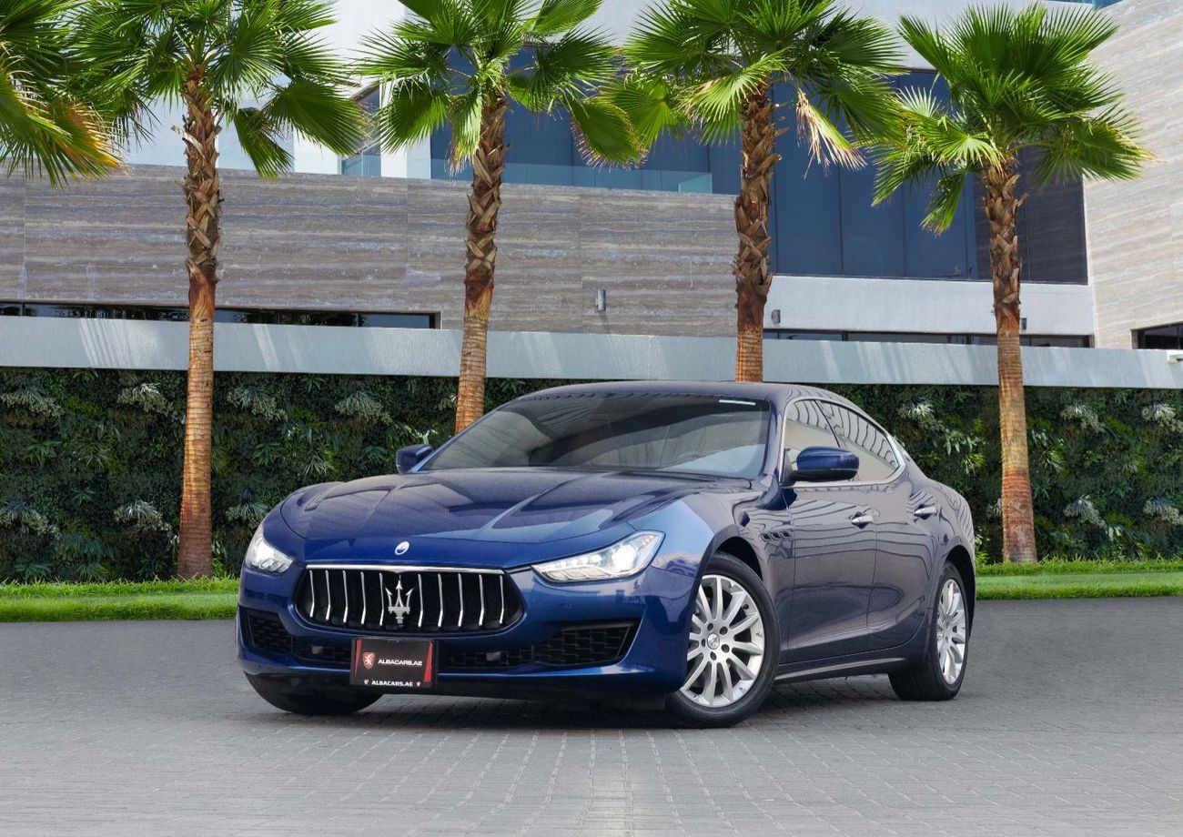 Maserati Ghibli Hybrid GT | 3,329 P.M  | 0% Downpayment | Like New | Emozione Blue