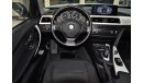 BMW 316i EXCELLENT DEAL for our BMW 316i 1.6L ( 2014 Model! ) in White Color! GCC Specs