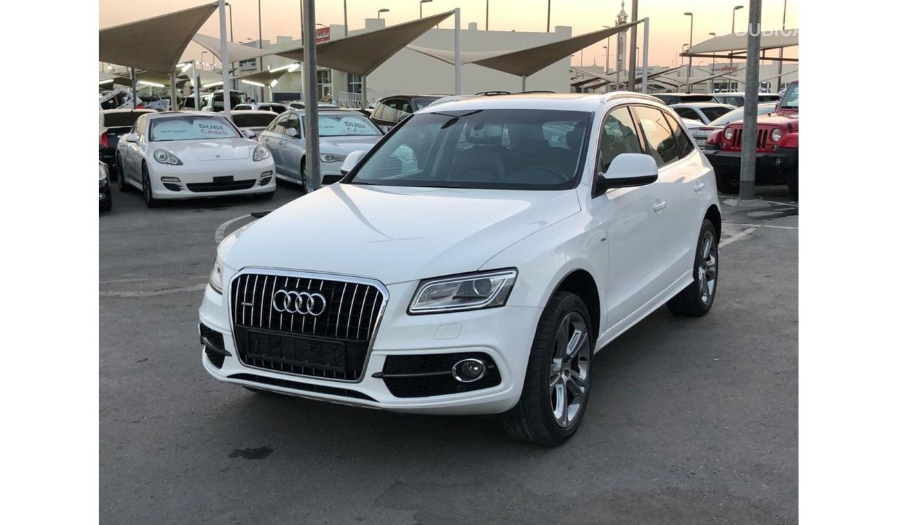 Audi Q5 Audi Q5 model 2015 GCC car prefect condition one owner full option panoramic roof leather seats back