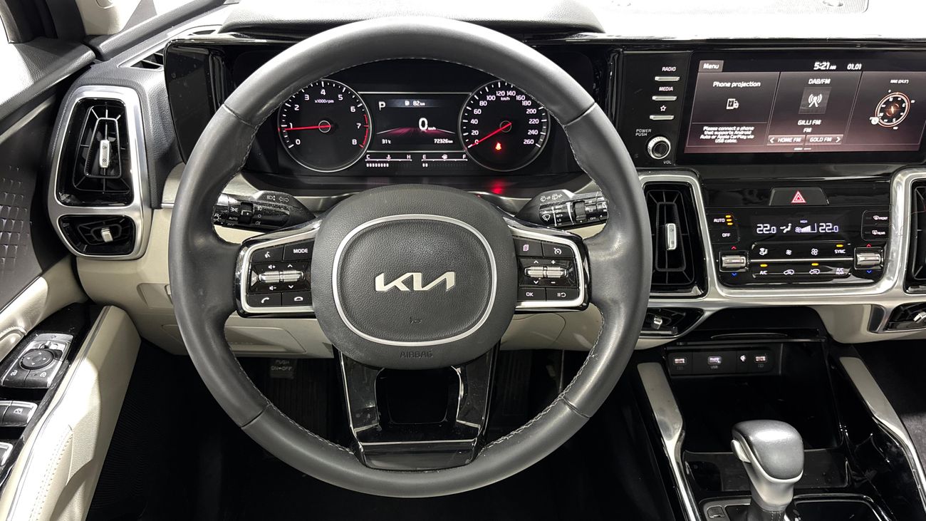 كيا سورينتو 2023 EX | AED 1255/Month | 0 DP | 30 Day Return | Warranty | Service History