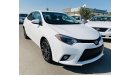 Toyota Corolla TOYOTA COROLLA 2014 WHITE