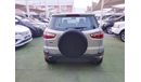 Ford EcoSport 2015 Gulf model, cruise control, rear wing, alloy wheels, fog lights sensors, in excellent condition
