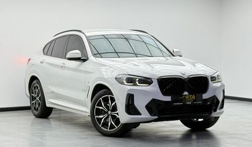 BMW X4 2022 BMW X4 xDrive30i M-Sport Pro, 2027 BMW Warranty + Service Pack, Very Low Km, Fully Loaded, GCC