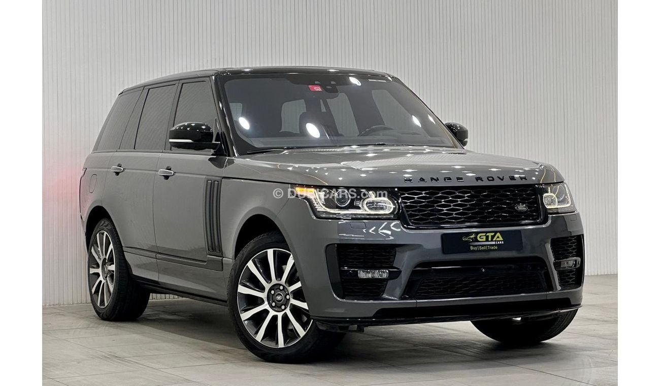 Land Rover Range Rover 2017 Range Rover Vogue SE Supercharged V8, Warranty, Full Range Rover Service History, GCC