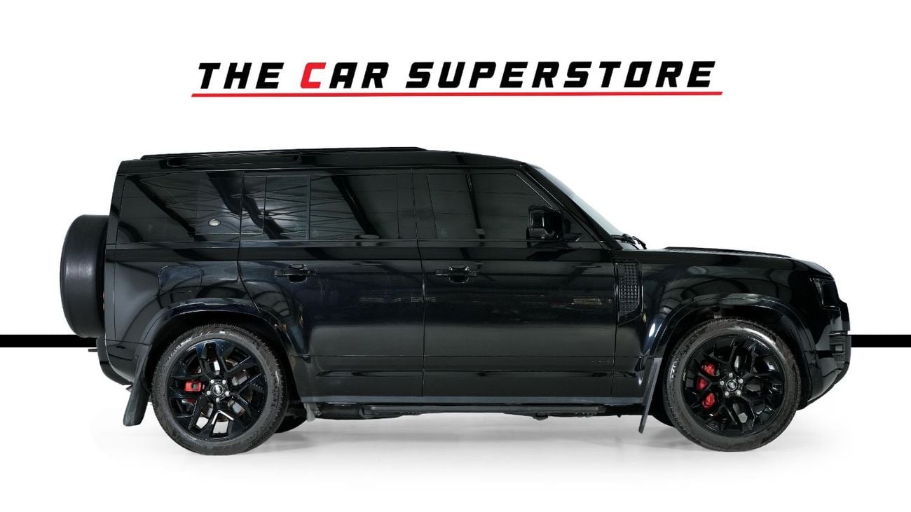 Land Rover Defender 110 X P400 GCC-Black Pack-22 Inch KHAN Rims-High Specifications