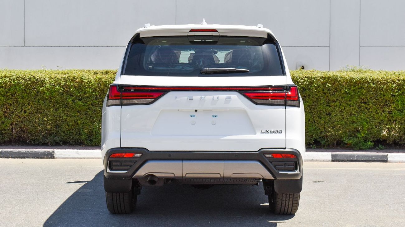 Lexus LX 600 ECTAGR038 - 2025 Lexus LX 600 Signature - 3.5L Petrol Auto - Sonic Quartz with Red Interior