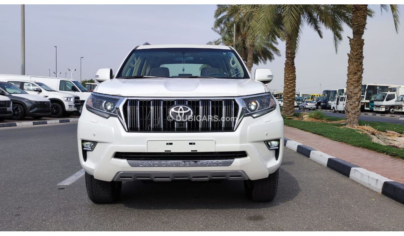 Toyota Prado TXL 4.0L Petrol. 2023, 4x4, SUV, Sun roof, LED lights, White color