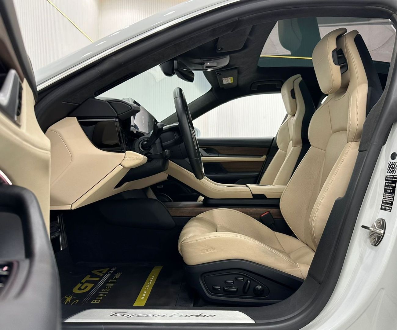 Porsche Taycan 2021 Porsche Taycan Turbo, 7 Years Porsche Battery Warranty, Full Porsche History, Apr 2025 Warranty