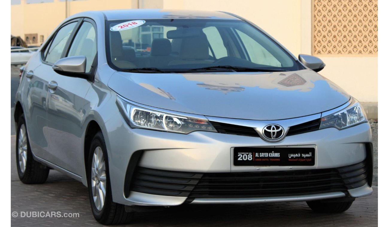 Toyota Corolla Toyota Corolla 2018 GCC, in excellent condition, without accidents, very clean from inside and outsi