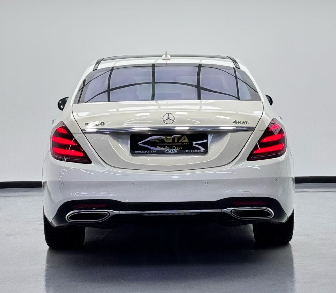 Mercedes-Benz S 560 Std 4.0L (463 HP) 2018 Mercedes Benz S560 4MATIC, Warranty, Full Mercedes Service History, Fully Loa