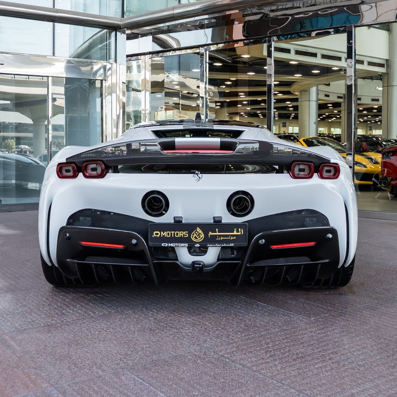 فيراري SF90 ستراديل 2022 FERRARI SF90 ASSETO FIORANO ( NOVITEC BODY KIT ) DONE ONLY 5000KM GCC WITH WARRANTY