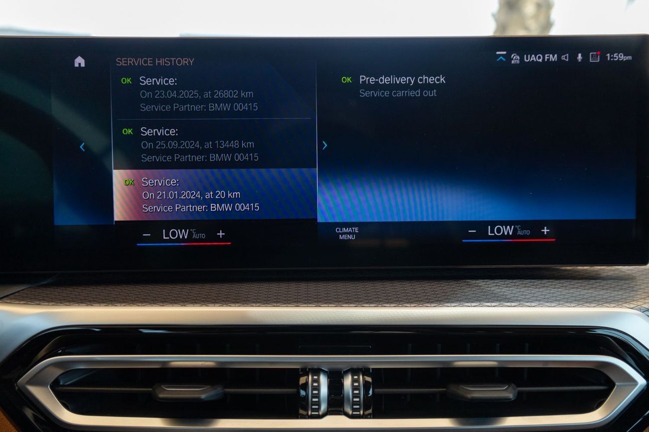 BMW 420i BMW 420i M-Sport Convertible 2024 GCC under Agency Warranty and Service Contract with Flexible Down-