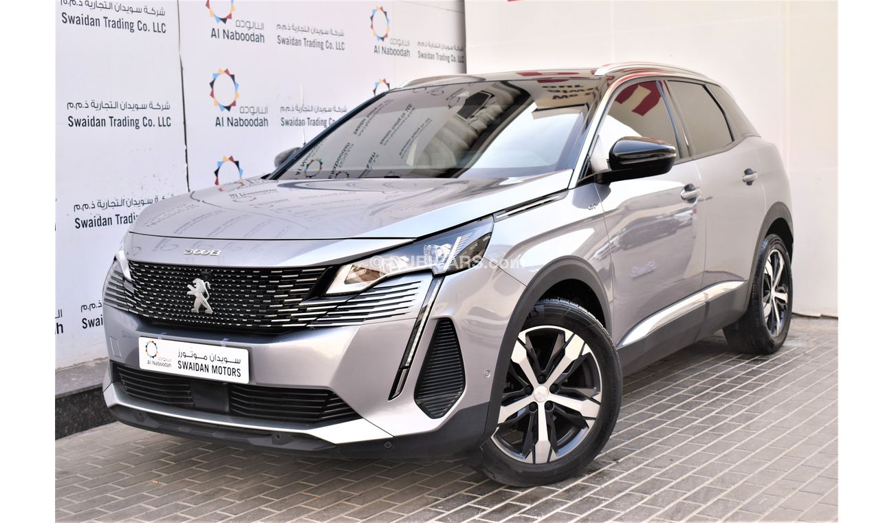 Peugeot 3008 AED 1999 PM | 1.6L GT TC GCC AGENCY WARRANTY UP TO 2026 OR 100K KM