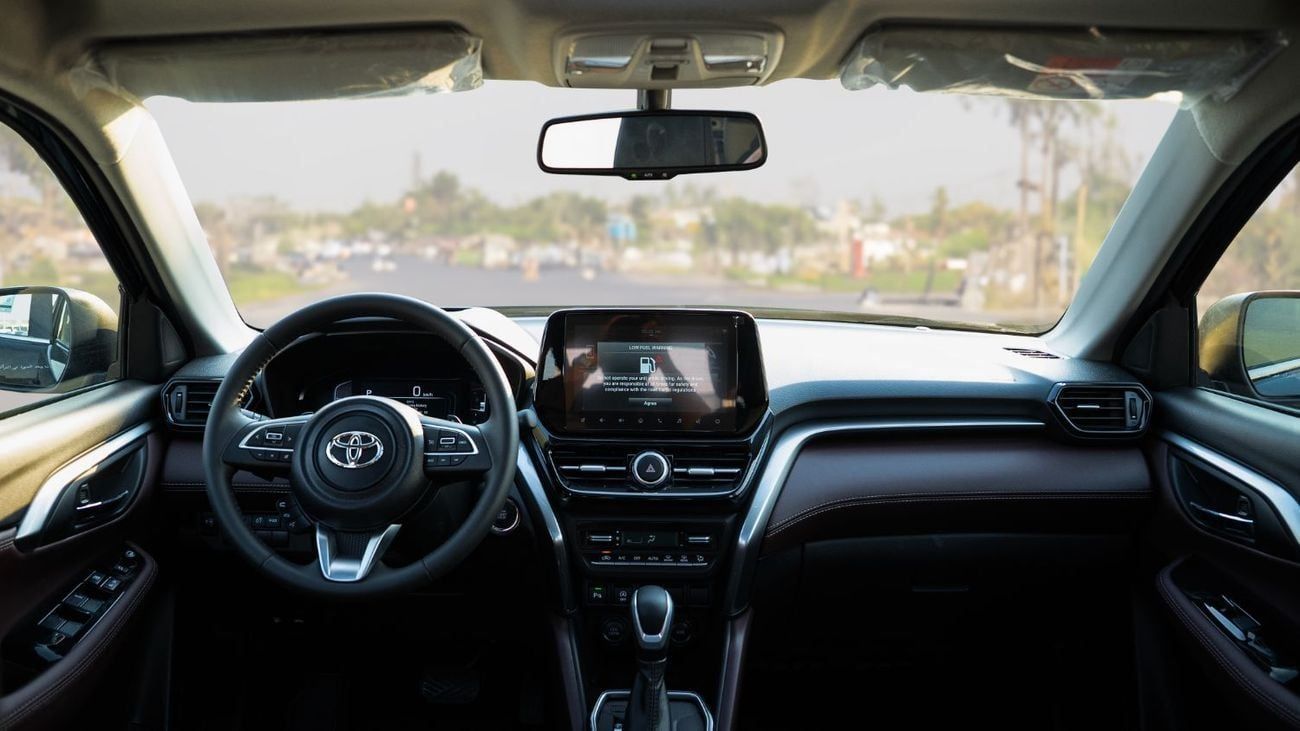 Toyota Urban Cruiser 1.5L – Midnight Black Inside Black and Red | Export Only