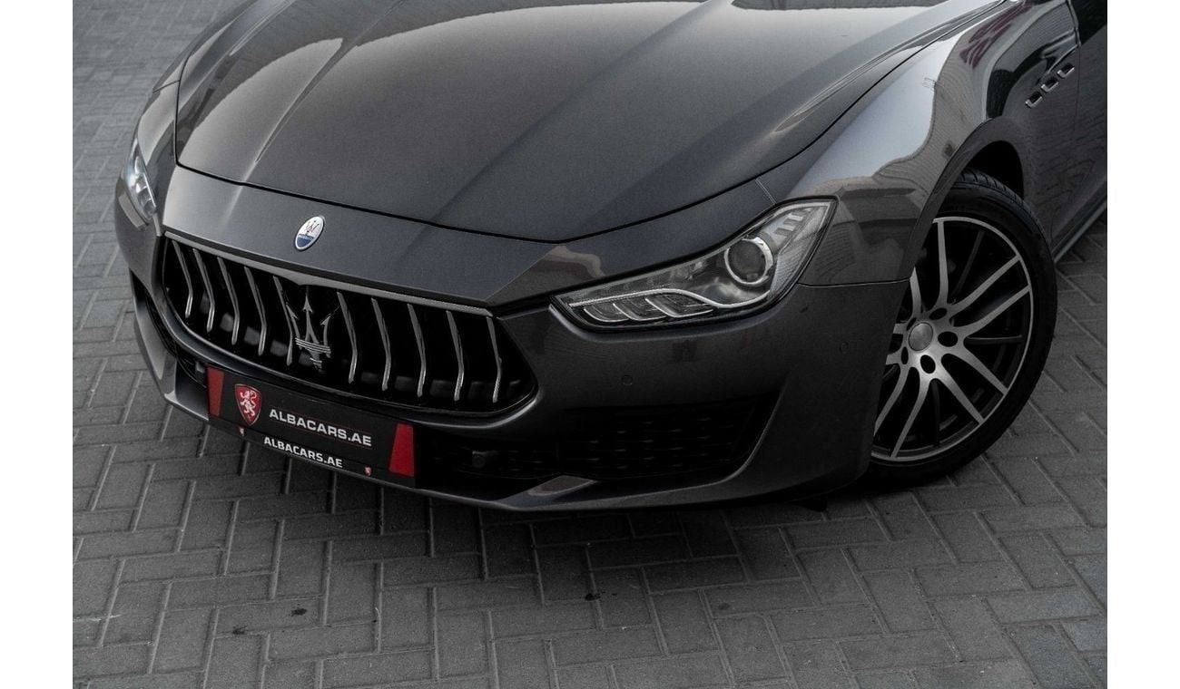 Maserati Ghibli | 1,958 P.M  | 0% Downpayment | Full Al Tayer History | Remote Start!