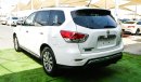 Nissan Pathfinder American import No.2, fingerprint, screen, cruise control, control wheels, sensors, camera screen, i