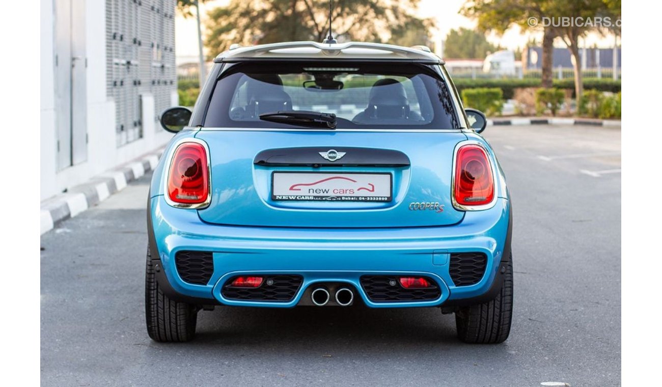 ميني كوبر إس MINI COOPER S - 2017 - GCC - 15500 AED/MONTHLY - DEALER WARRANT TIL 200000KM