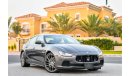 Maserati Ghibli SQ4 - Only 26,000 Kms - Pristine Condition! - AED 3,114 Per Month! - 0% DP