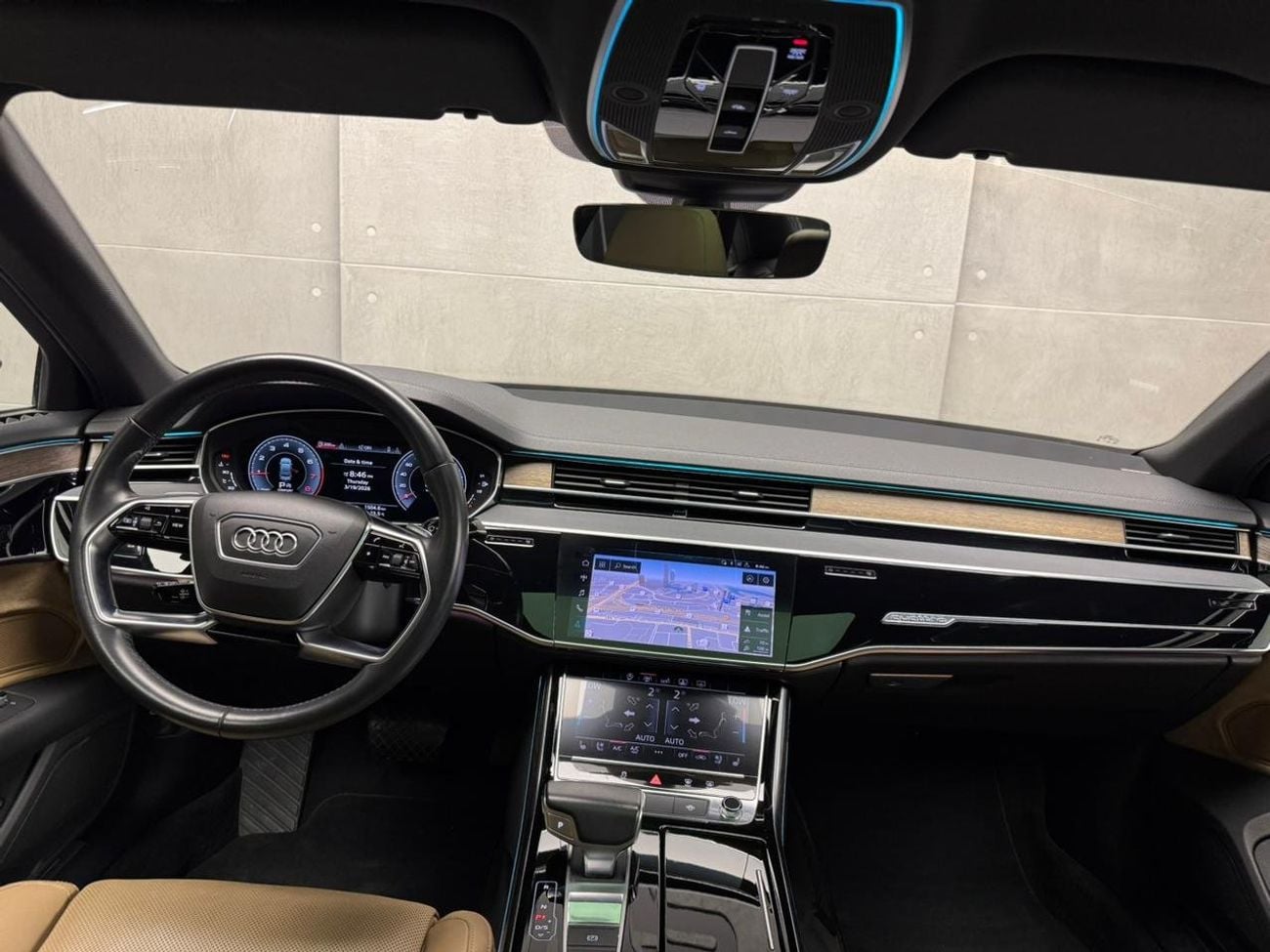 أودي A8 L | 55 TFSI | 2019 Model | Low Mileage | Full Options | GCC Specs