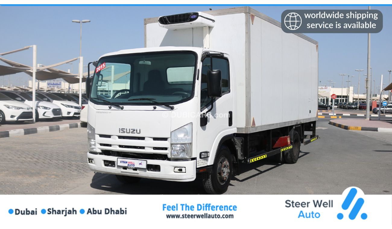 Isuzu NPR CHILLER TRUCK WITH INSULATED BOX WITH GCC SPECS 2015