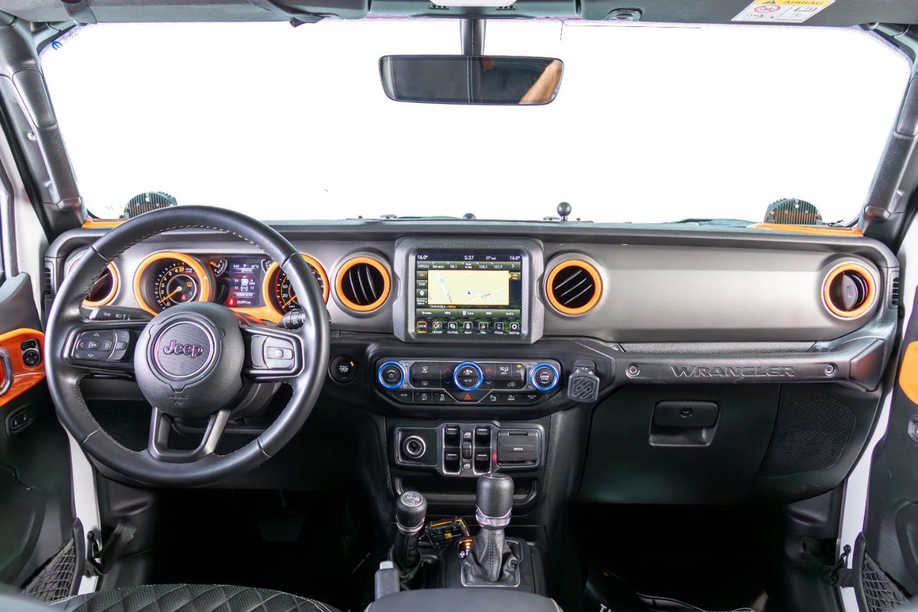 Jeep Wrangler Sport 3.6L A/T (5 Seater) GCC-Jeepers Edition-Upgraded-FSH-Al Futtaim Warranty and Service Contract