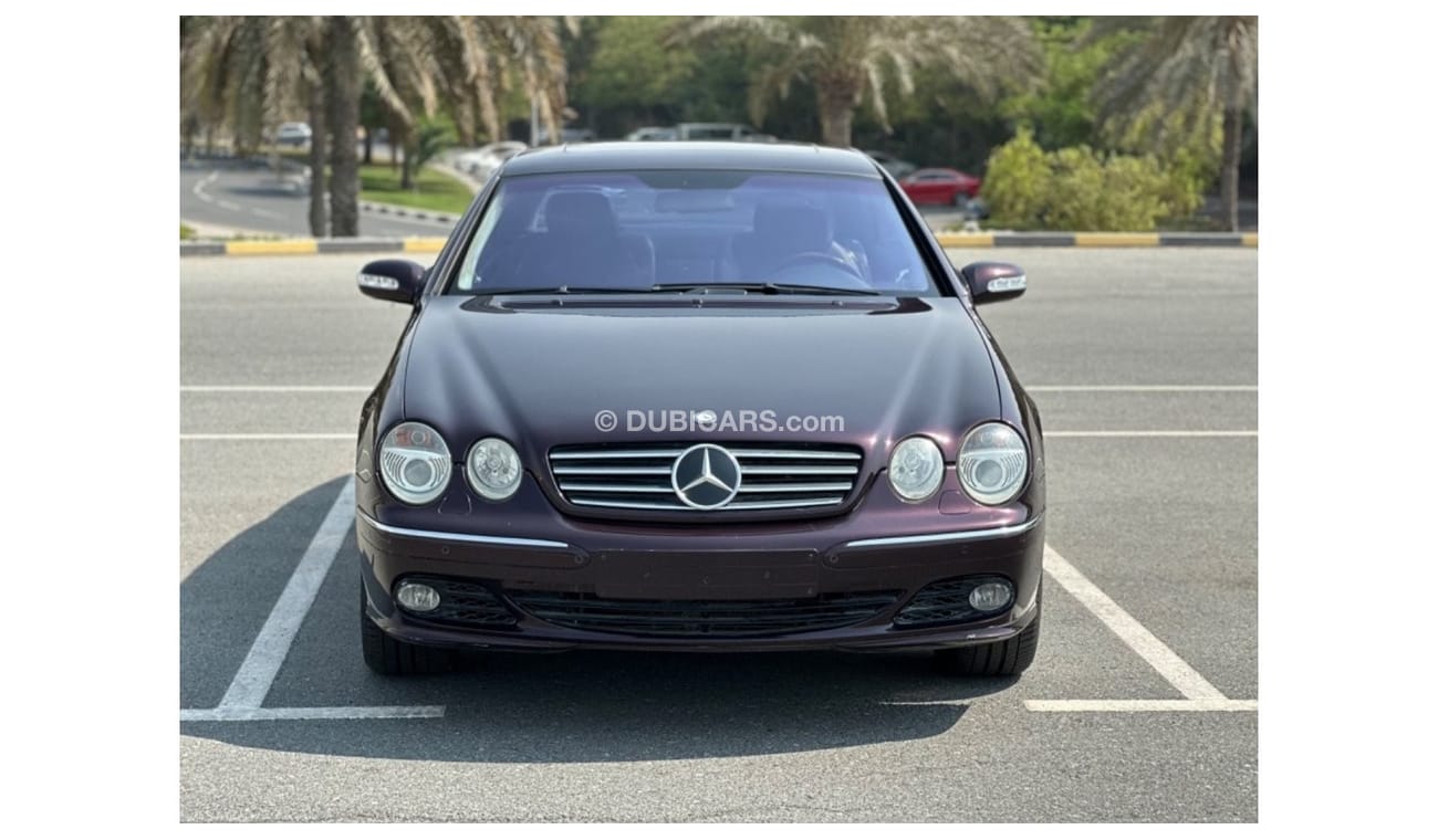 مرسيدس بنز CL 500 موديل 2003 خليجي مالك واحد من الوكاله