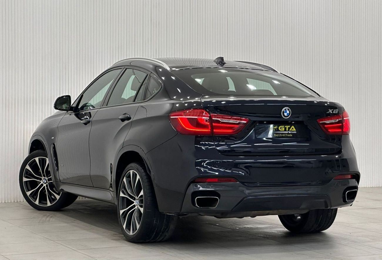 بي أم دبليو X6 50i M سبورت 2018 BMW X6 xDrive50i M-Sport, Dec 2025 BMW Service Pack, Warranty, Full BMW Service His