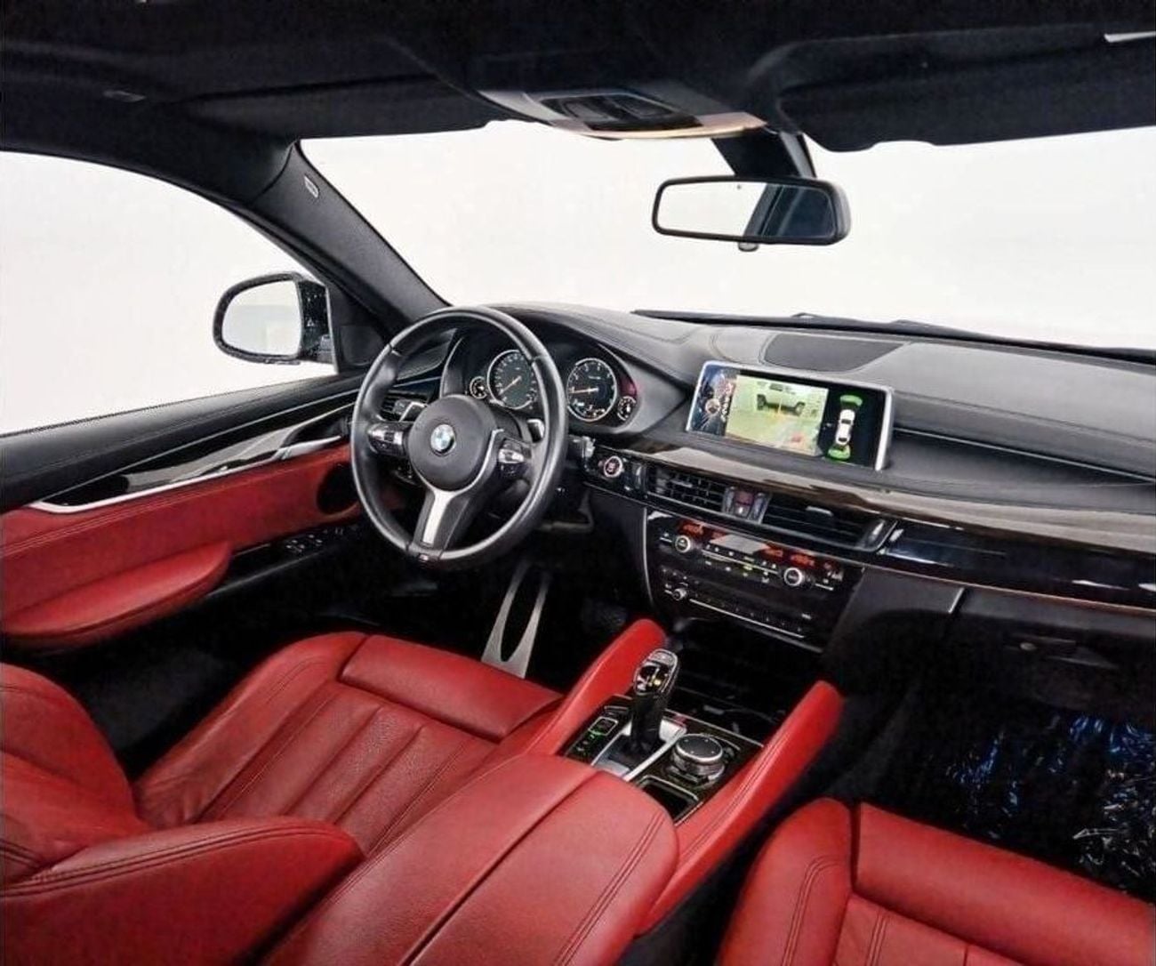 BMW X6 50i M SPORT LUXURY V8 4.4L-8CYL ORIGINAL PAINT - FULLY AGENCY MAINTAINED. AGMC-DUBAI